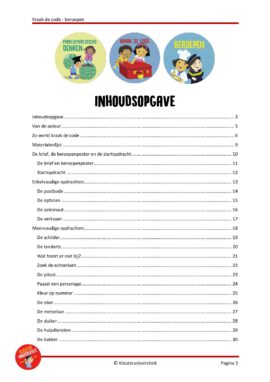 Alternative view of Kraak de code - beroepen
